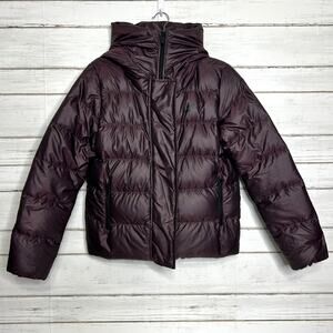 Nike Down Puffer Jacket Plum Purple Size Medium